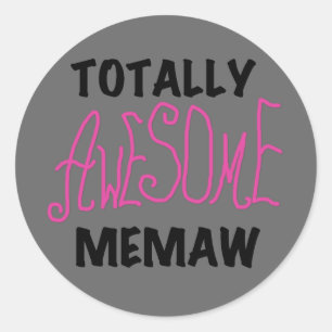 Sticker Rond T-shirts et cadeaux roses totalement