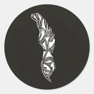 Sticker Rond Tableau de bord