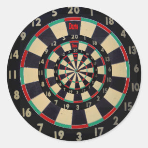 Sticker Rond Tableau De Bord En Trois Niveaux,