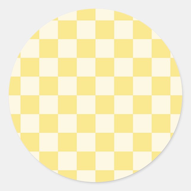 Sticker Rond Tableau de bord jaune (Devant)