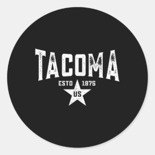 Sticker Rond Tacoma