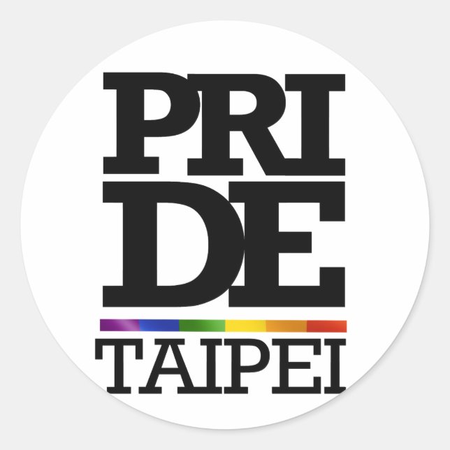 Sticker Rond TAIPEI PRIDE -.png (Devant)