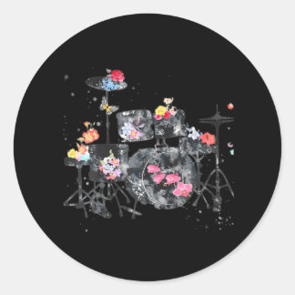 Sticker Rond tambours tambours tambours pour tambours