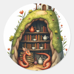 Sticker Rond Tanière de dragon