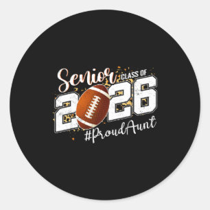 Sticker Rond Tante fière 2026 Football Senior