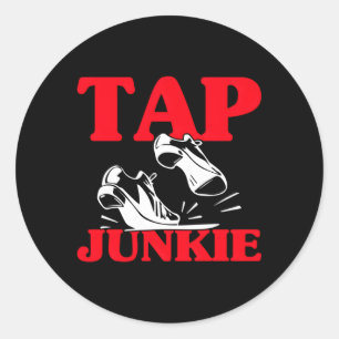 Sticker Rond Tap Dance Tap Dancing