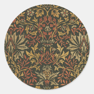 Sticker Rond Tapisserie de jardin de William Morris
