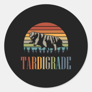 Sticker Rond Tardigrade