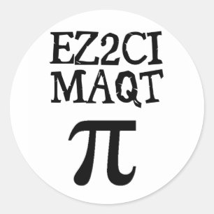 Sticker Rond Tarte à gâte QT Pi Cutie