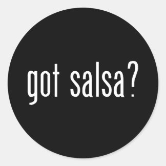 Sticker Rond T'as de la salsa ?