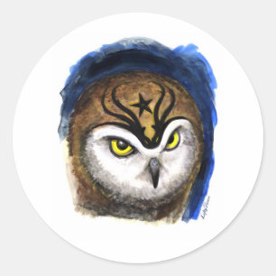 Sticker Rond Tattoo Qui