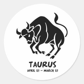 Sticker Rond Taurus