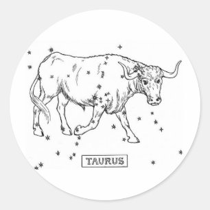 Sticker Rond Taurus