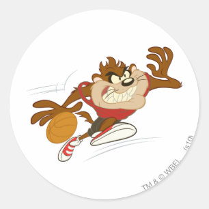 Sticker Rond TAZ™ : le cyclone qui sévit