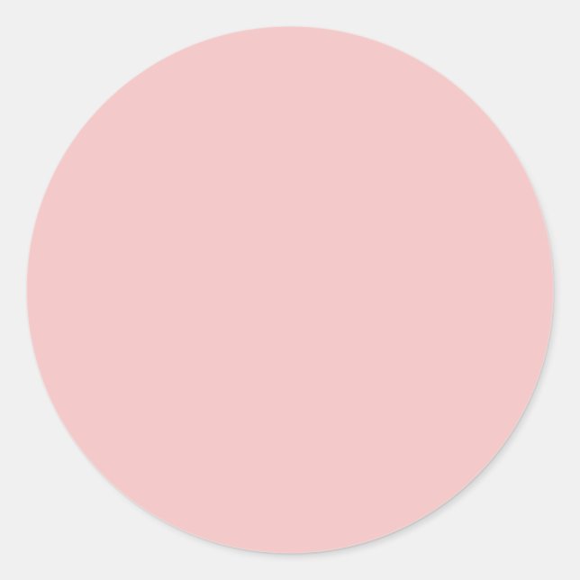 Sticker Rond Tea Rose rose (Devant)