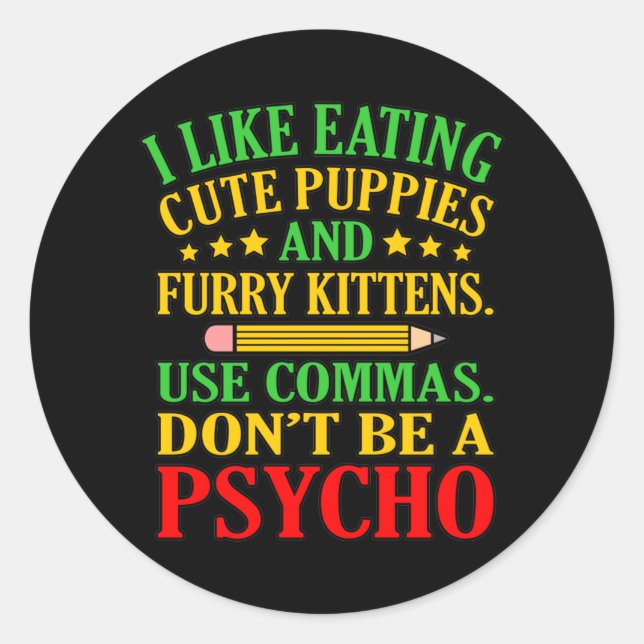 Sticker Rond Teacher Teach Student (Devant)