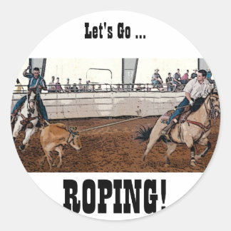 Sticker Rond Team Ropers