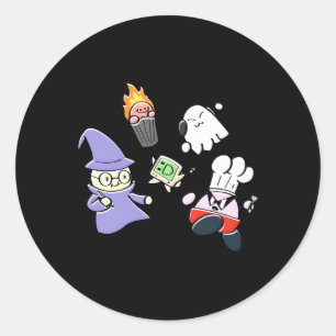 Sticker Rond Team Tower Heroes Up