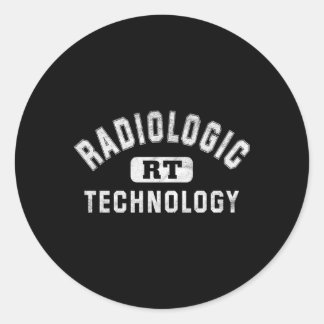 Sticker Rond Technologue en radiologie Rt Rad Tech