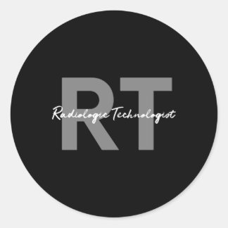 Sticker Rond Technologue en radiologie Xray Tech