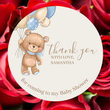 Teddy Bear Brown Balloons Merci