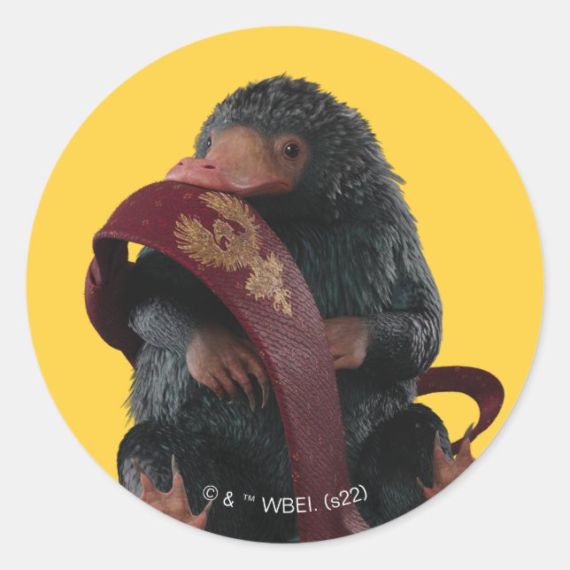 Sticker Rond Teddy With Tie Graphic (Devant)