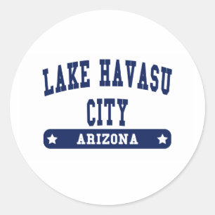 Sticker Rond tee - shirts du Lake Havasu City Arizona College S