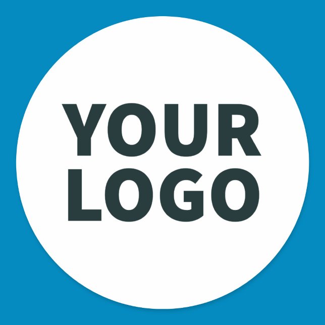 Sticker Rond Téléchargez votre logo (Créateur téléchargé)