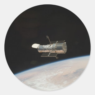 Sticker Rond télescope spatial Hubble de la NASA