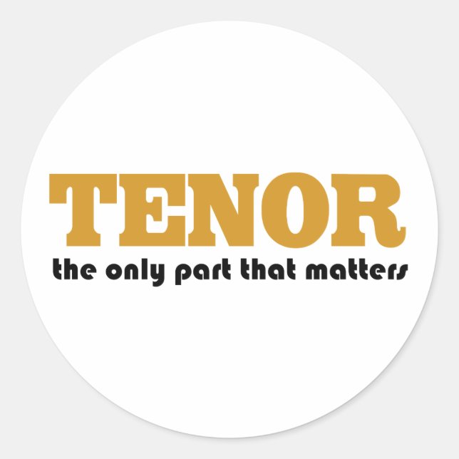 Sticker Rond Teneur (Devant)