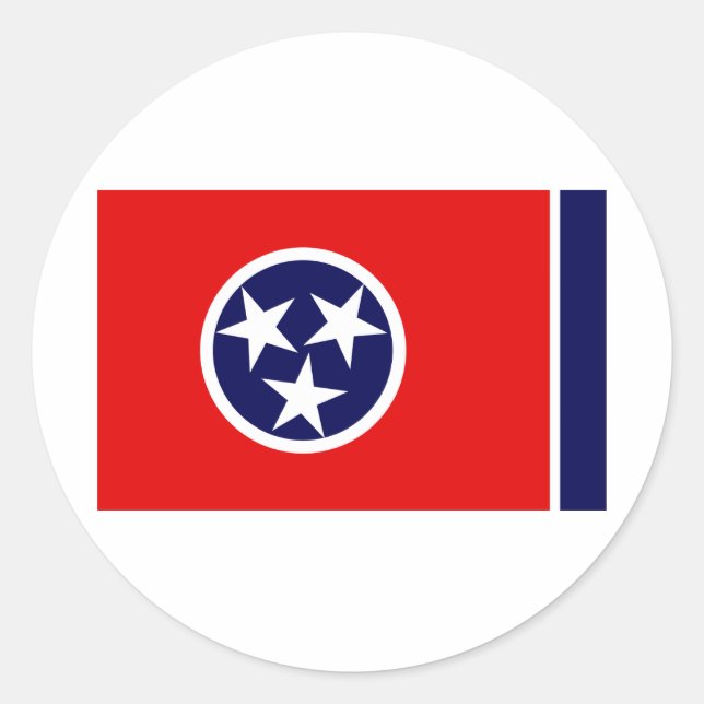 STICKER ROND TENNESSEE (Devant)