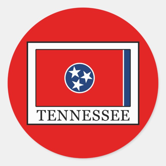 Sticker Rond Tennessee (Devant)