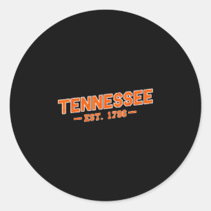 Sticker Rond Tennessee est 1796 great smoky mountains national