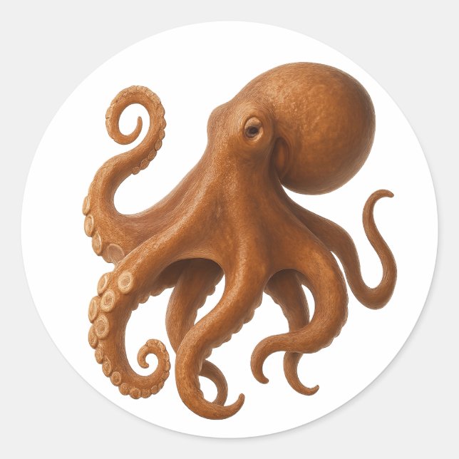 Sticker Rond Tentacle Tango (Devant)