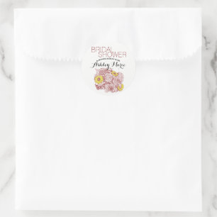 Sticker Rond Terra Cotta Bouquet Outdoor