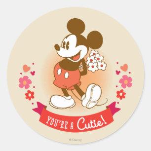 Sticker Rond T'es un amour !