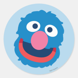 Sticker Rond Tête de croissance