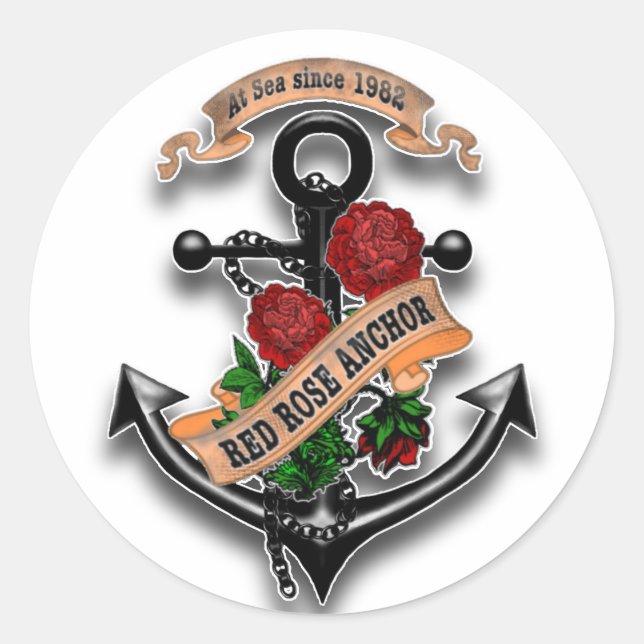 Sticker Rond Tête de lion Retro (Devant)