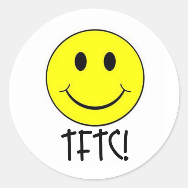 Sticker Rond TFTC avec (Devant)