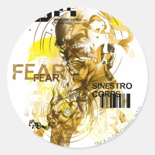 Sticker Rond Thaal Sinestro 11