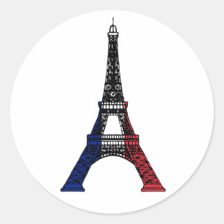Sticker Rond The Eiffel Tower