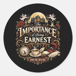 Sticker Rond The Importance of Being Earnest