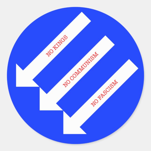 Sticker Rond The Three Arrows (Devant)