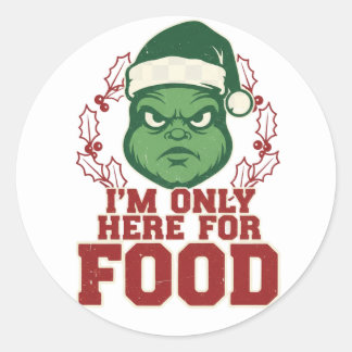 Sticker Rond The Ugly Christmas Badge of Honor 🎄☠️