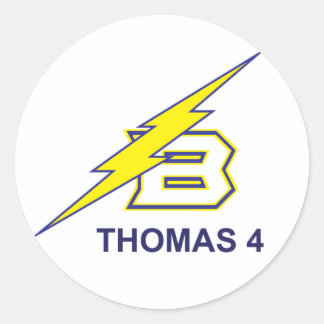 Sticker Rond Thomas 4