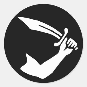 Sticker Rond Thomas Tew