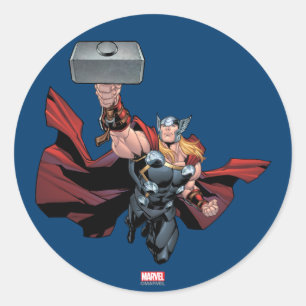 Sticker Rond Thor Assemblée