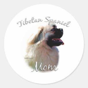 Sticker Rond Tibétain Espagnol Maman 2
