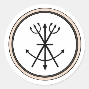 Sticker Rond Tidents, Spears et Harpoons