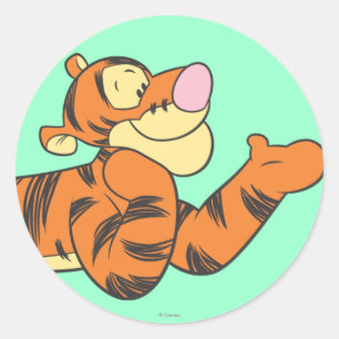 Sticker Rond Tigre 10